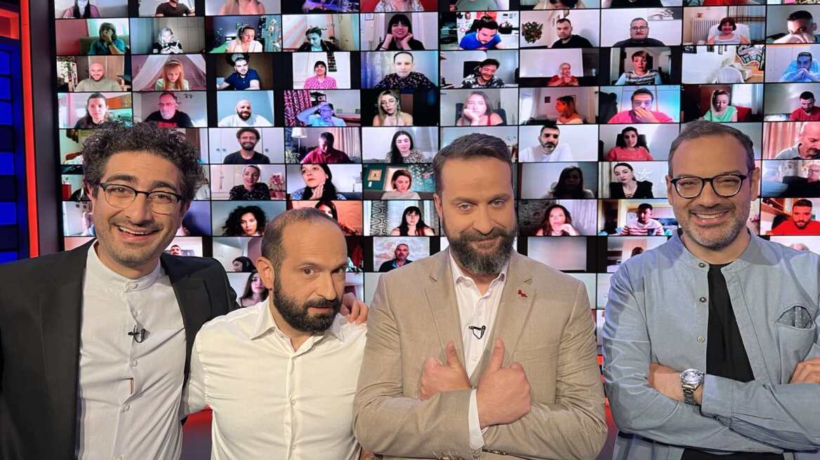 Οι 100: Ο Λάμπρος Φισφής υποδέχεται τον Μάνο Βουλαρίνο και τον Πέτρο Νικολάου