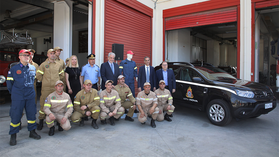 Η Nova - Wind στηρίζει έμπρακτα το Πυροσβεστικό Σώμα Ελλάδος