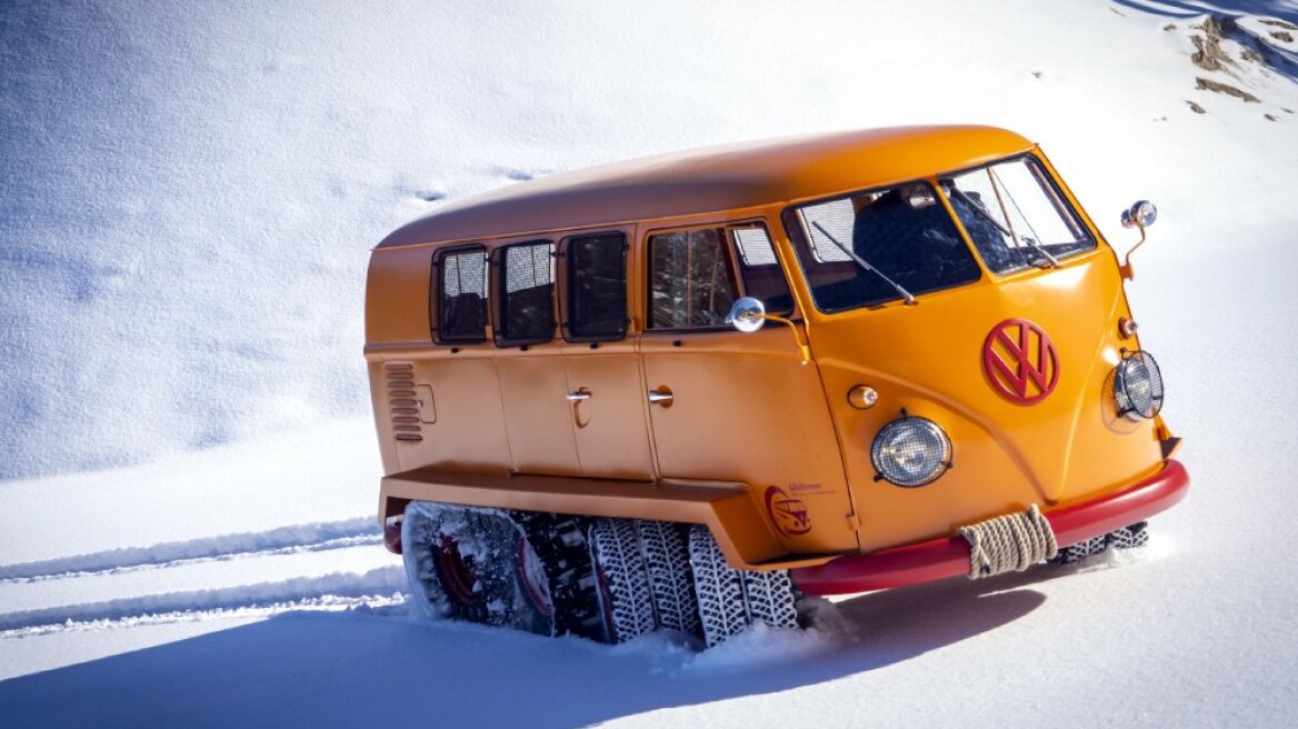 Το VW Half Track Fox πάει παντού!