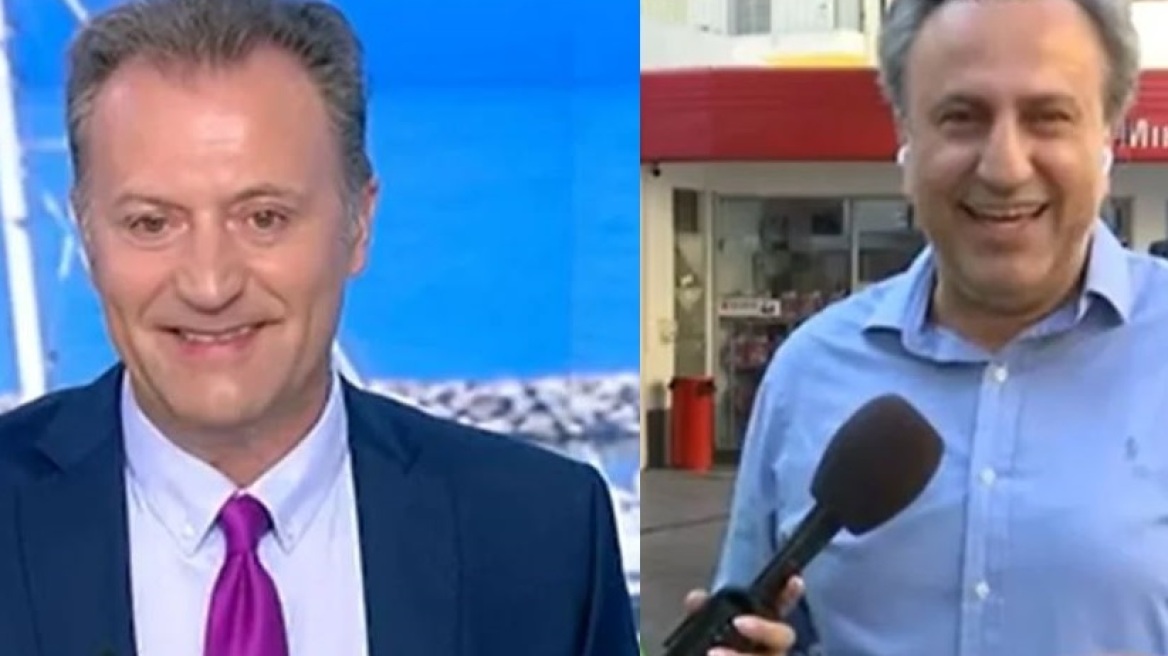 Ο Δημήτρης Οικονόμου βρήκε τον σωσία του στον αέρα της εκπομπής του