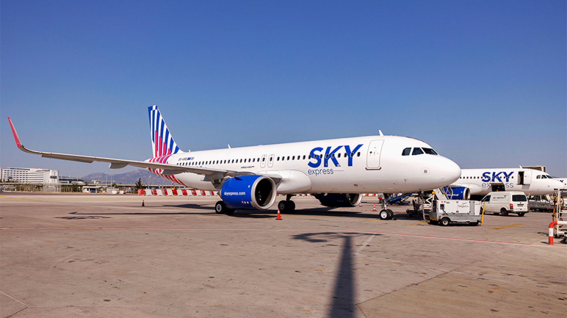 SKY express: ακόμα ένα Airbus A320neo στο νεότερο και πιο “πράσινο” στόλο της χώρας