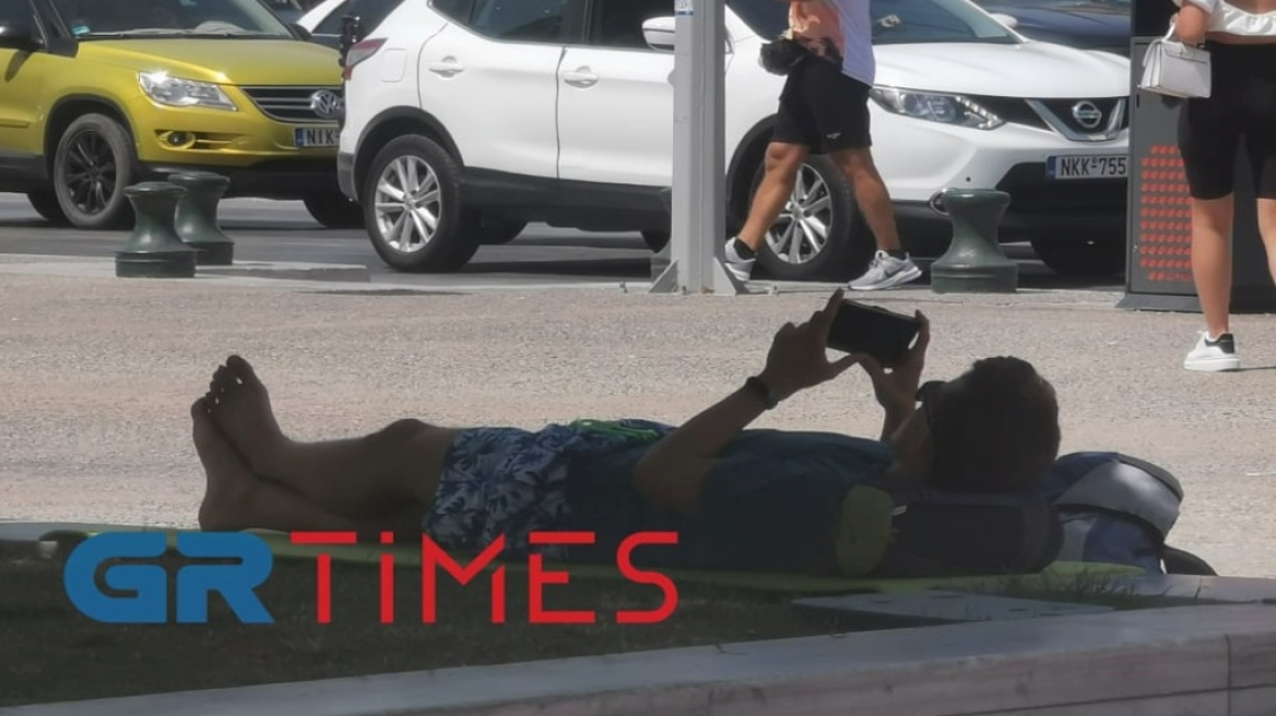 Η ζέστη «ζάλισε» τους Θεσσαλονικείς, αρκετές οι κλήσεις στο ΕΚΑΒ για αναπνευστικά