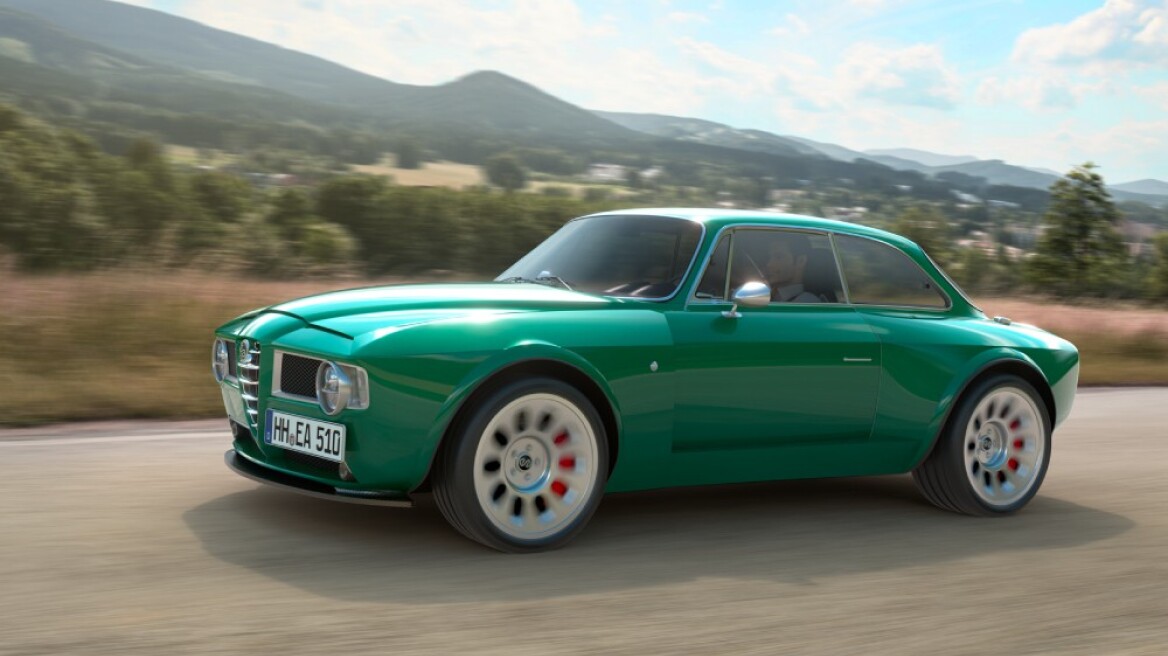 Μία εκπληκτικά όμορφη restomod Alfa Romeo GT