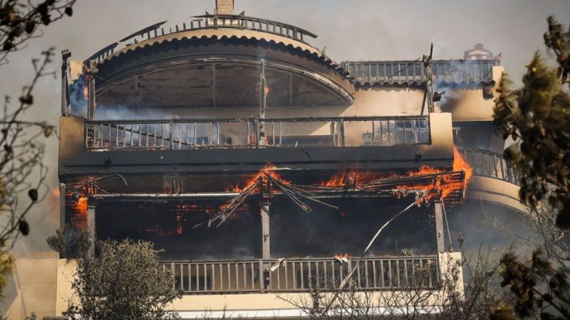 Υπηρεσία Copernicus: Στα 4.322 στρέμματα η καμένη γη σε Γλυφάδα- Βούλα- Βάρη