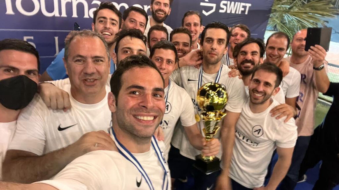 H Ariston Navigation του Ιωάννη Ξυλά κατέκτησε αήττητη το Posidonia Shipsoccer tournament