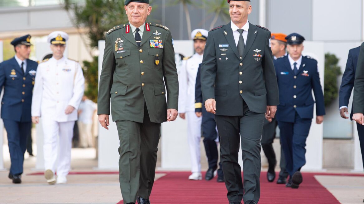 Επίσκεψη του Αρχηγού ΓΕΕΘΑ στο Ισραήλ – Τι συζήτησαν Φλώρος και Κοχαβί