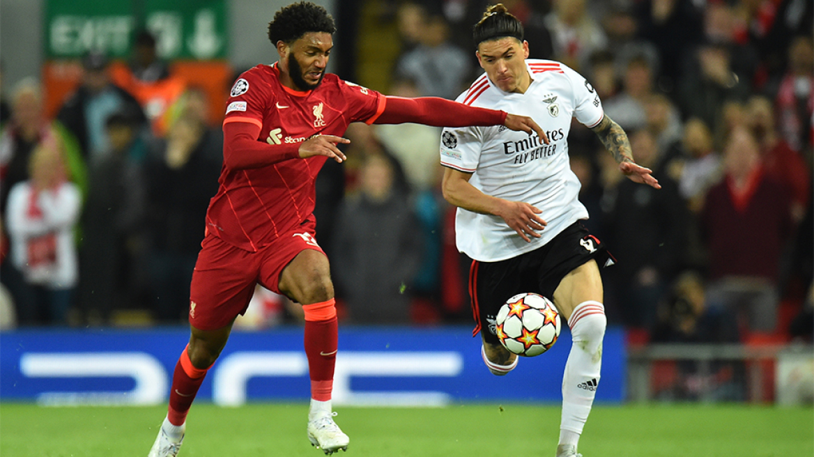 Ντάργουιν Νούνιεζ: Η Μπενφίκα ανακοίνωσε τη μεταγραφή του στη Λίβερπουλ