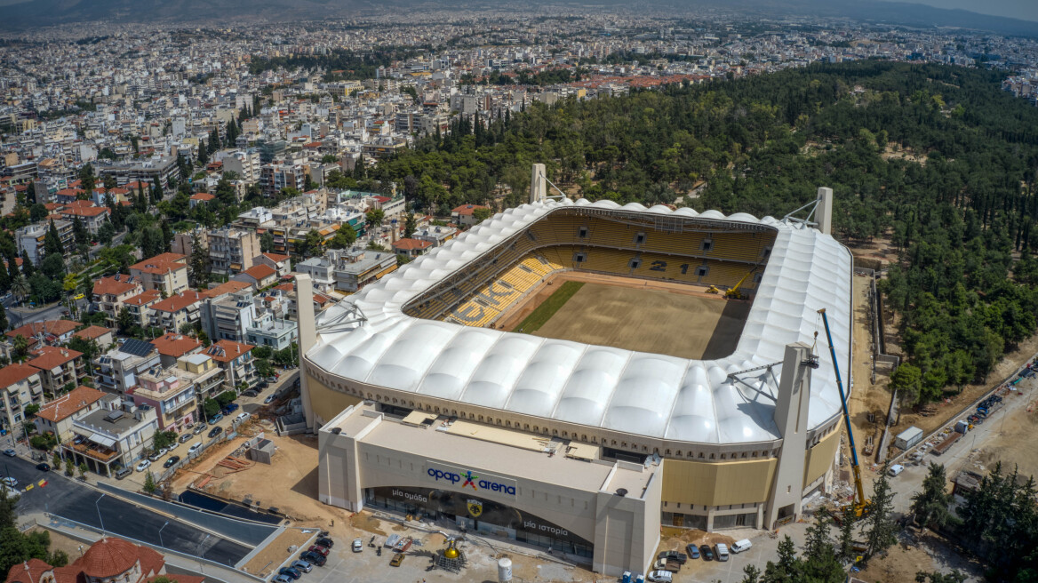 ΑΕΚ: Πρασινίζει η OPAP Arena 