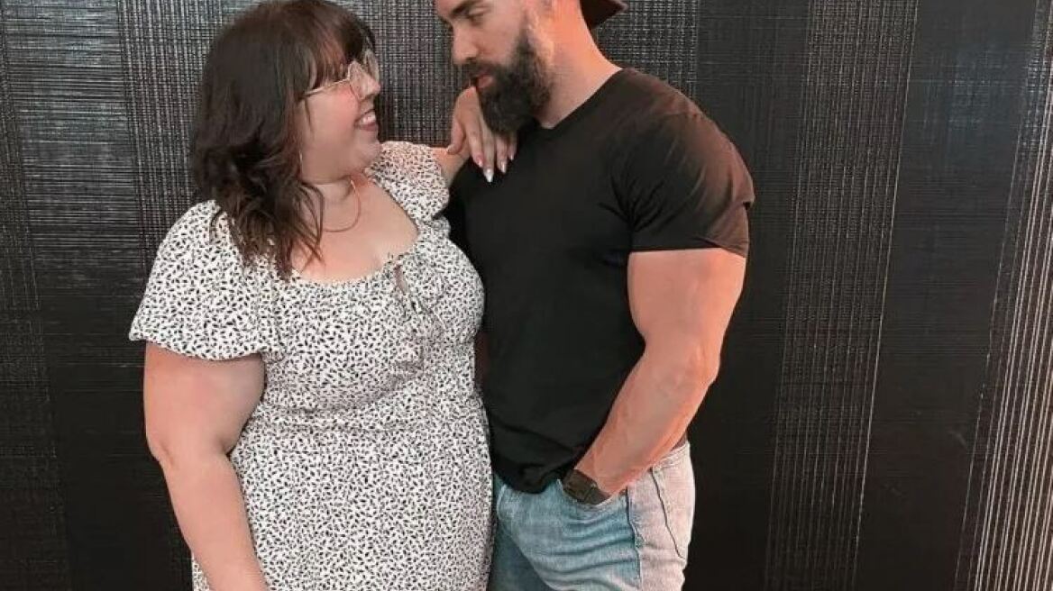 Plus-size influencer ανέβασε βίντεο με τον fit σύζυγό της: Kάποιοι σχολίασαν ότι θα του άξιζε «μια πιο λεπτή σύντροφος»