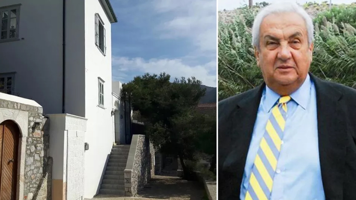 Ξεκίνησε ο πλειστηριασμός για τη βίλα Κοντομηνά στην Ύδρα