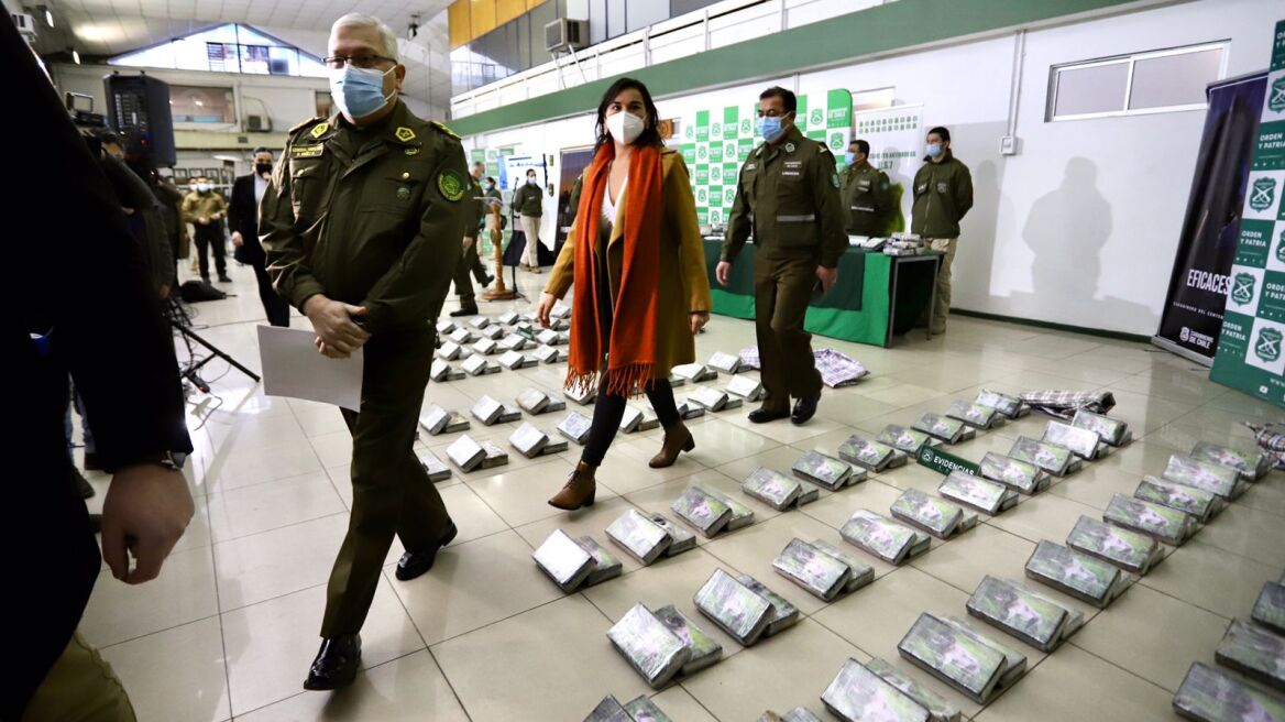 Χιλή: Κατασχέθηκε φορτίο με 419 κιλά κοκαΐνης