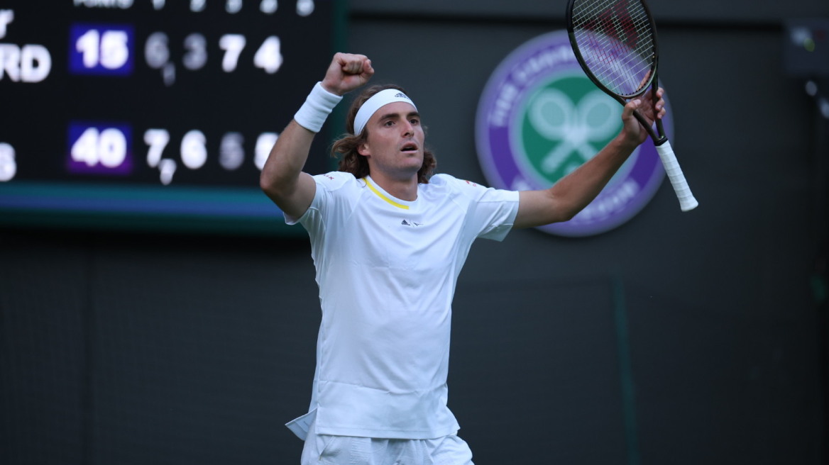 Wimbledon, Τσιτσιπάς - Ρίτσαρντ 3-1: Με το δεξί ο Στέφανος 