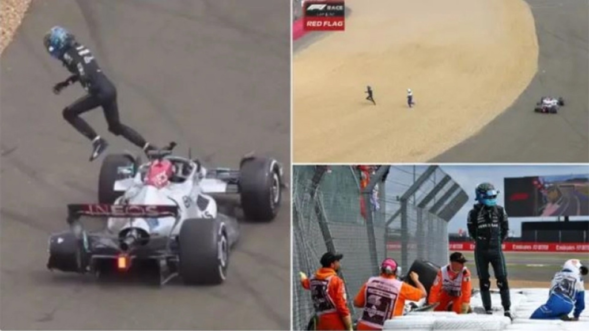 Formula 1: Ο Ράσελ εγκατέλεψε το μονοθέσιό του για να βοηθήσει τον Ζου