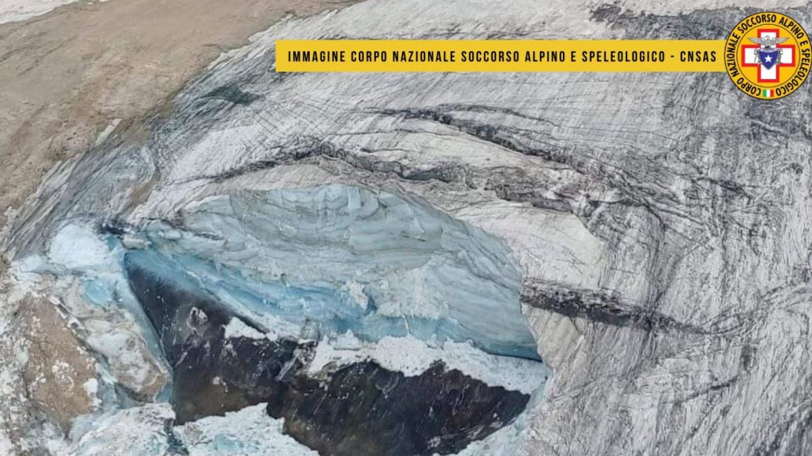 Δολομιτικές Άλπεις: Έξι νεκροί και 20 αγνοούμενοι μετά από αποκόλληση μεγάλου στρώματος πάγου - Δείτε βίντεο