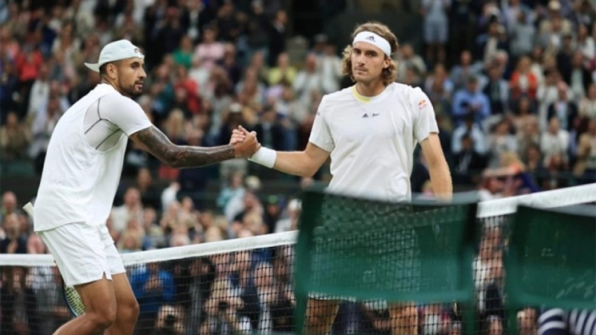 Τσιτσιπάς: Πρόστιμο 10.000 δολαρίων για τον αγώνα με τον Κύργιο