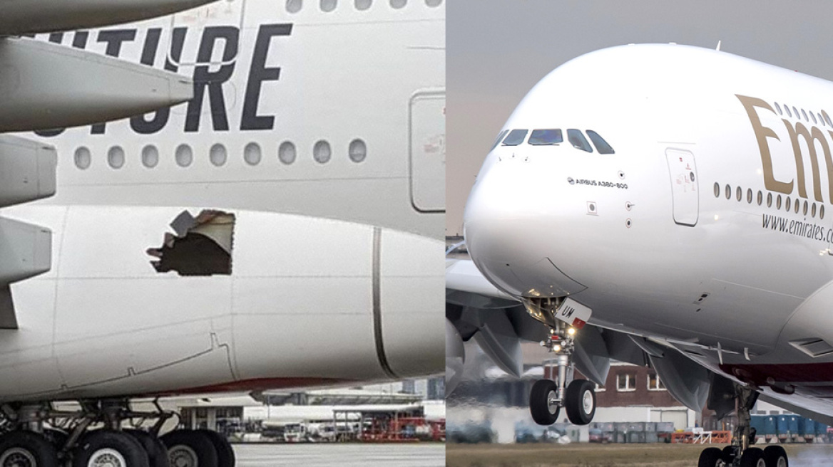 Αεροσκάφος της Emirates πέταξε από το Ντουμπάι στην Αυστραλία έχοντας τρύπα στην άτρακτο  - Δείτε βίντεο
