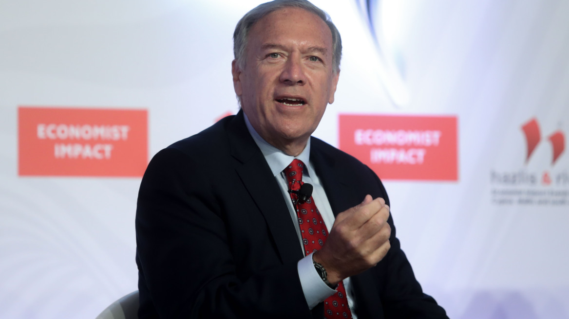 Πομπέο στο συνέδριο του Economist: Τα κράτη να λύνουν τις διαφορές τους με διάλογο