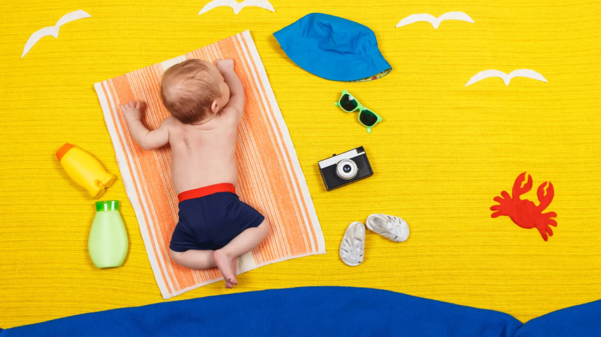Πρώτες διακοπές με το μωρό -Τι πρέπει οπωσδήποτε να έχετε μαζί σας 