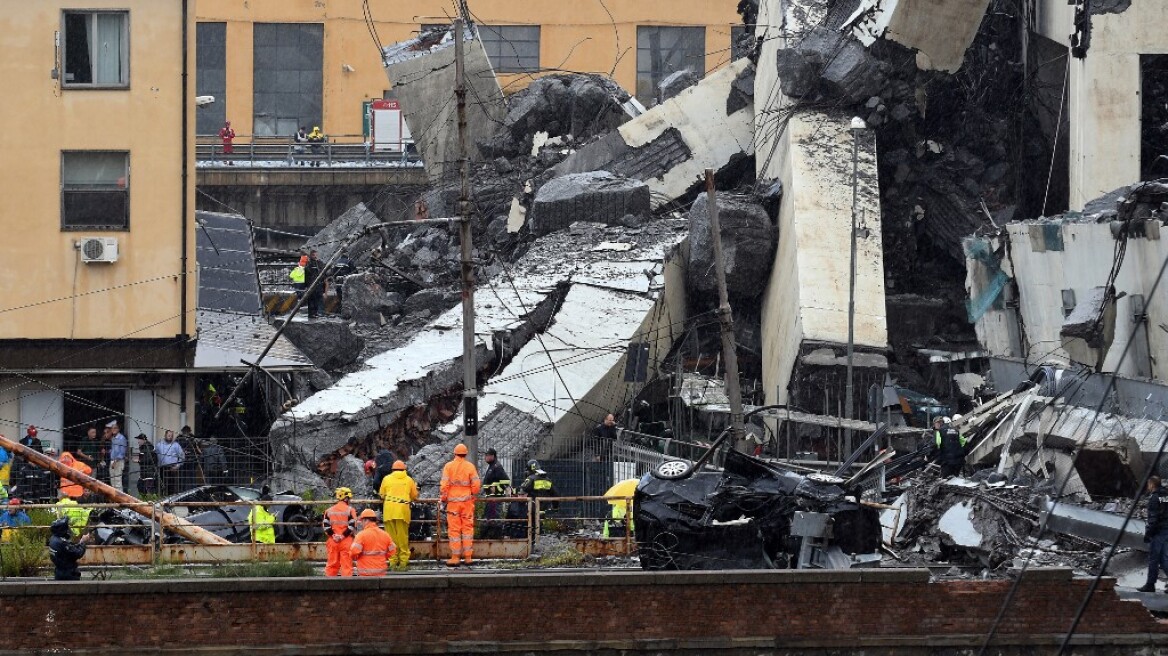 Γένοβα: Αρχίζει σήμερα η δίκη για την κατάρρευση της οδογέφυρας Μοράντι όπου σκοτώθηκαν 43 άνθρωποι