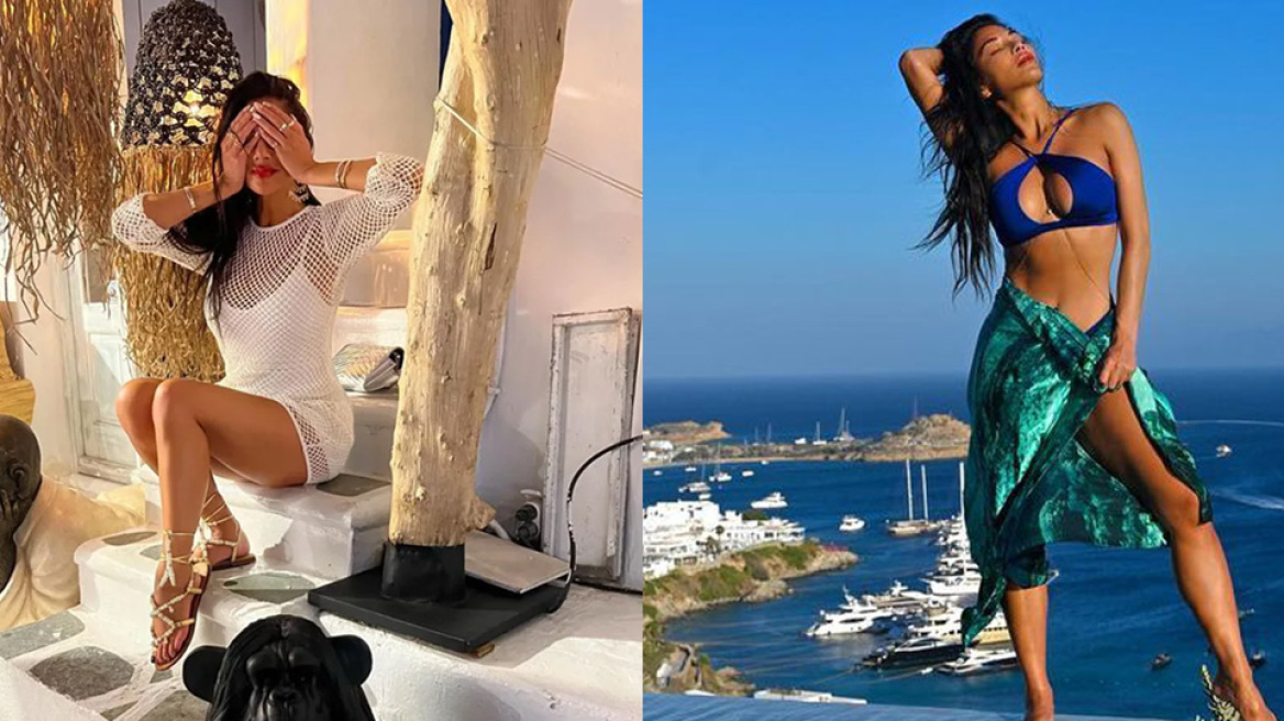 Νικόλ Σέρζινγκερ: Το φωτογραφικό άλμπουμ από τις διακοπές της στη Μύκονο