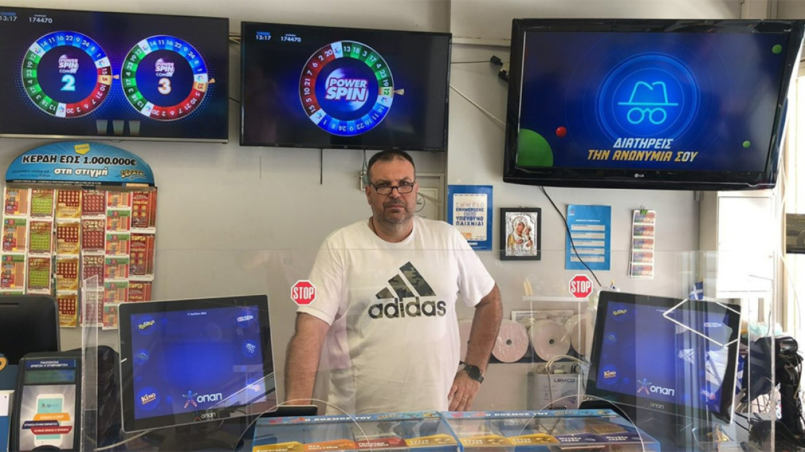 Κέρδισε 3,1 εκατ. ευρώ στο ΤΖΟΚΕΡ με 2,5 ευρώ