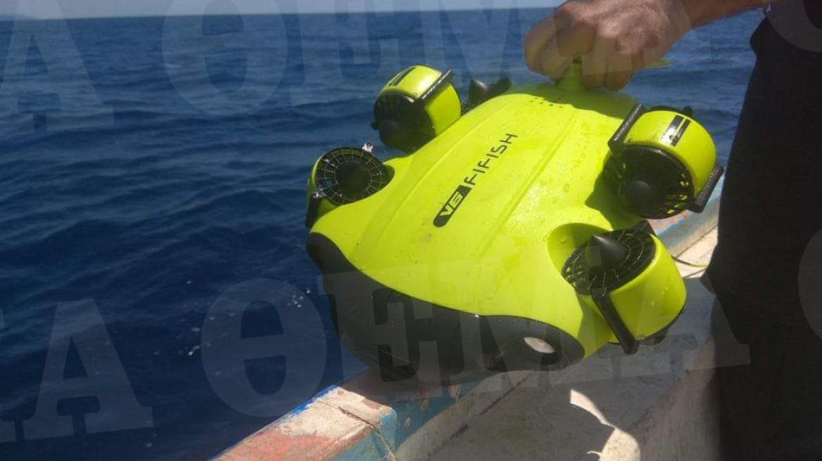 Χαλκιδική: Συνεχίζονται οι έρευνες για τον εντοπισμό του 28χρονου - Πλάνα από το υποβρύχιο drone