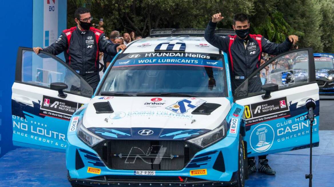 Δυναμική παρουσία της Hyundai Ελλάς στο Ράλι Ακρόπολις