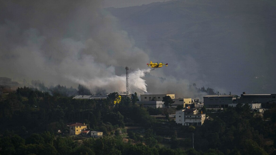 Συνετρίβη πυροσβεστικό αεροσκάφος στην Πορτογαλία - Νεκρός ο πιλότος