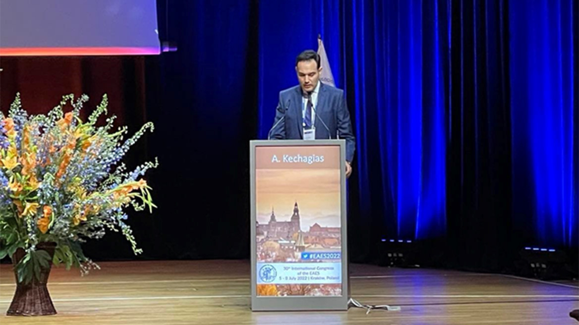 Παρουσίαση νέας χειρουργικής τεχνικής αφαίρεσης Όγκων Νεφρού στο Πανευρωπαϊκό Συνέδριο Ενδοσκοπικής Χειρουργικής (EAES)