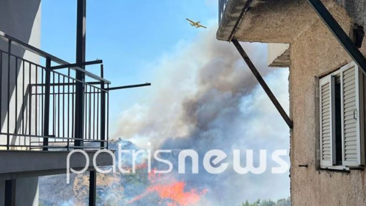 Μήνυμα 112 για εκκένωση του οικισμού Πηγάδι στην Ηλεία