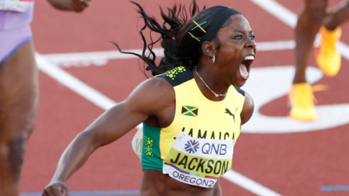 Παγκόσμιο πρωτάθλημα στίβου: Ασύλληπτη Τζάκσον, χρυσό με 21.45, 2η επίδοση όλων των εποχών