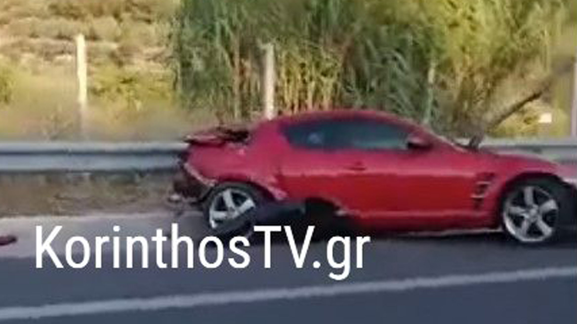 Σοβαρό τροχαίο με δυο τραυματίες στην εθνική οδό Κορίνθου -Τριπόλεως - Βίντεο και φωτογραφίες