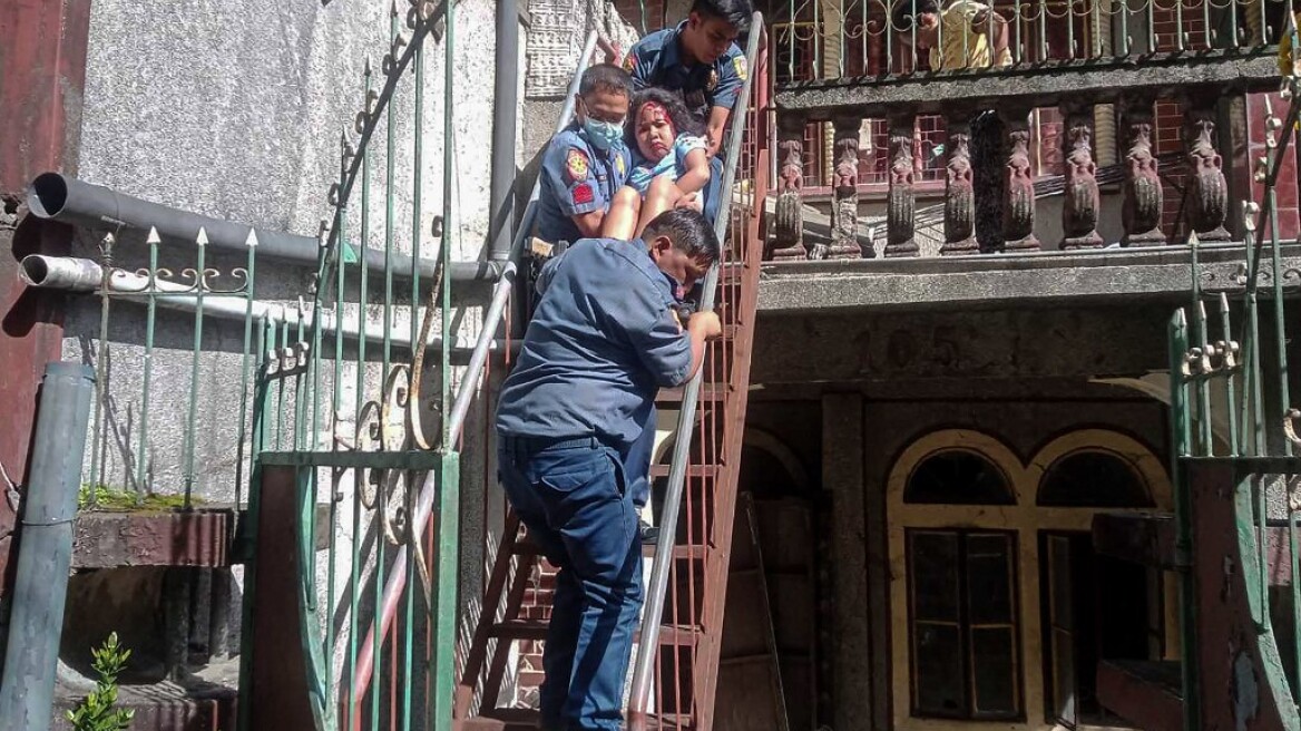 Φιλιππίνες: Δύσκολη νύχτα με εκατοντάδες μετασεισμούς μετά τα 7 Ρίχτερ