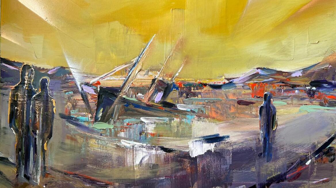 Μύκονος: Έκθεση ζωγραφικής της  Αλεξίας Κουδιγκέλη στη Δημοτική Πινακοθήκη