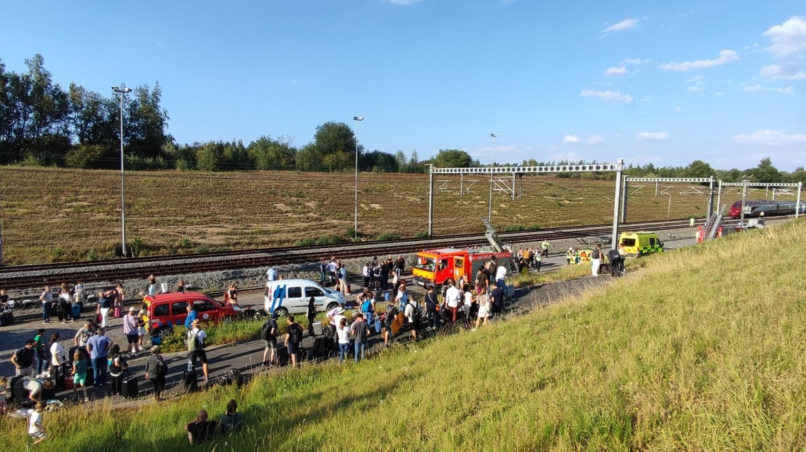 Χάος στο Βέλγιο μετά τη σύγκρουση υπερταχείας με ζώο