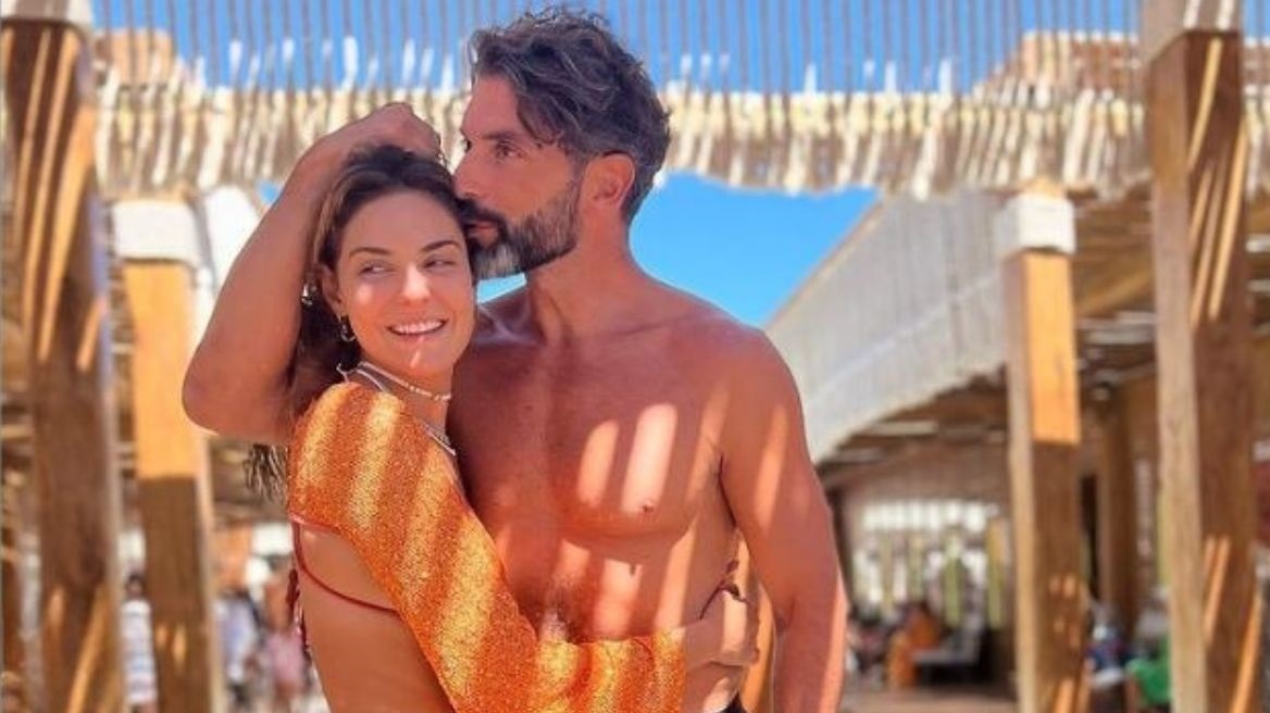 Βρισηίδα Ανδριώτου και Σπύρος Μαρτίκας: Ερωτευμένοι στη Μύκονο