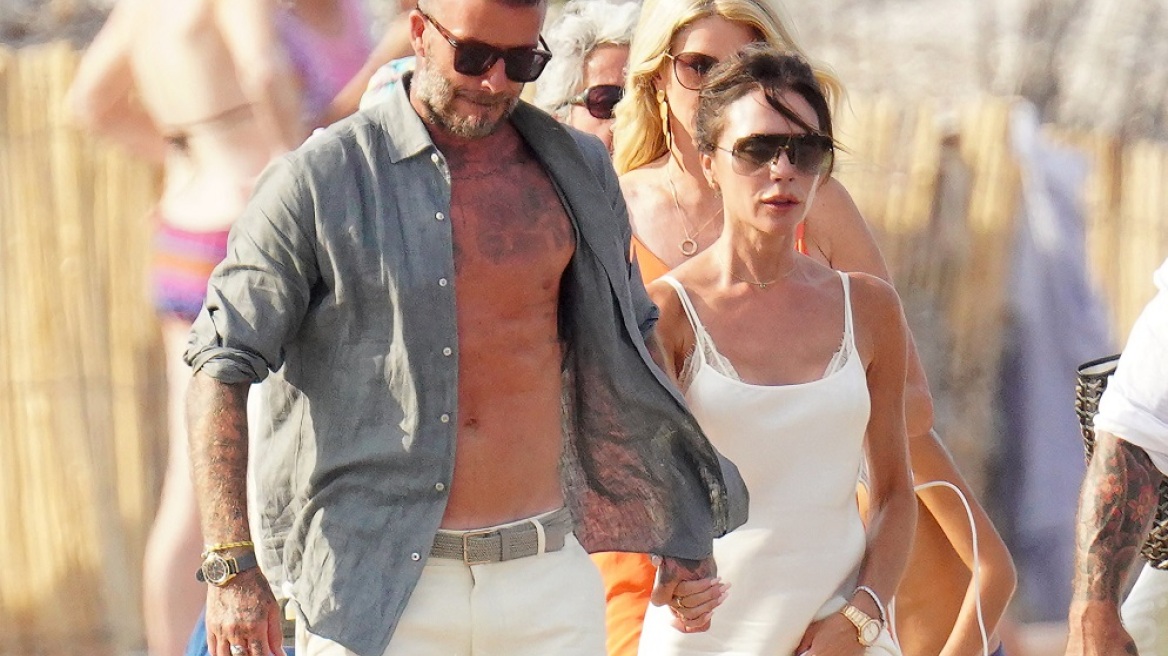 Η Βικτόρια στην αγκαλιά του Ντέιβιντ Μπέκαμ