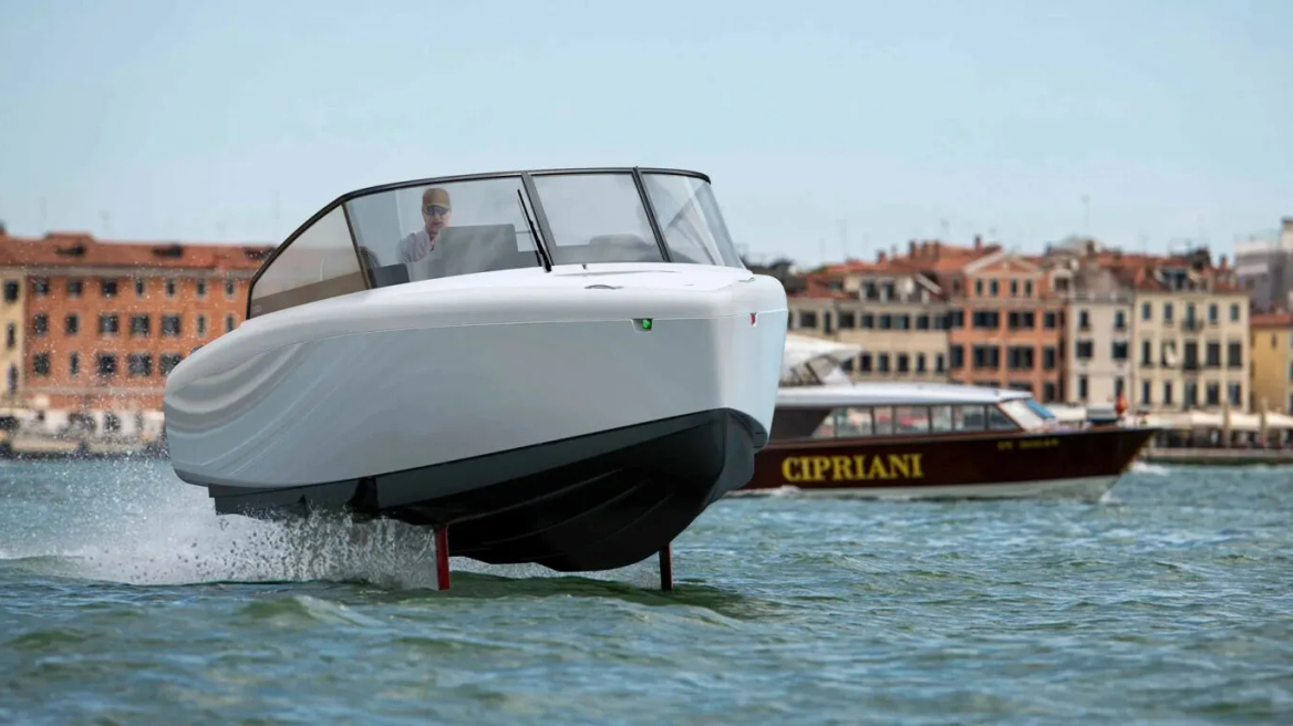 Έτσι είναι τα ιπτάμενα σκάφη που θα σώσουν τη Βενετία