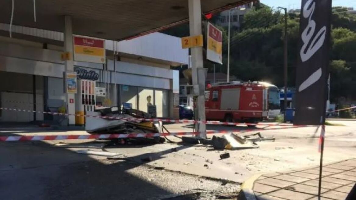 Βέροια: Συνελήφθη ο οδηγός της νταλίκας που έπεσε ακυβέρνητη σε βενζινάδικο προκαλώντας φωτιά