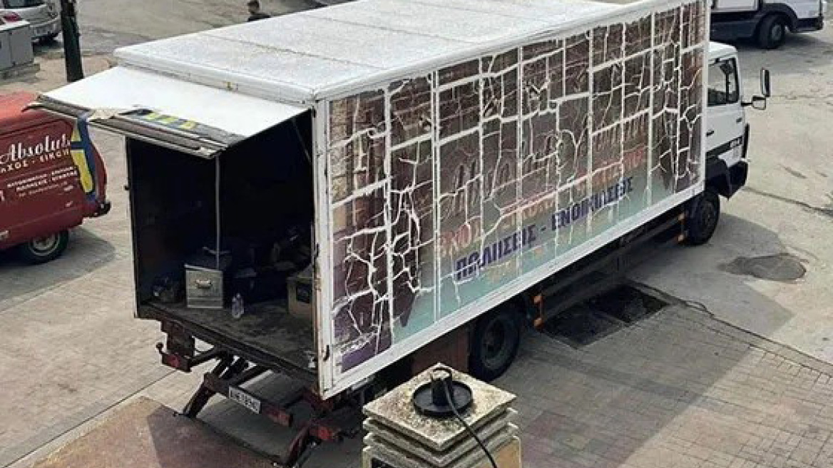 Έκλεψαν κι άλλο φορτηγό με εξοπλισμό στην Ξάνθη - Δείτε φωτογραφίες