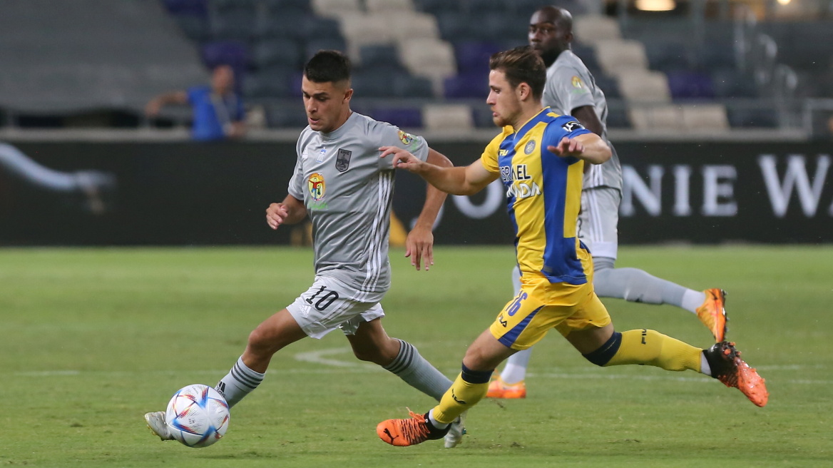 Conference League, Μακάμπι Τελ Αβίβ - Άρης 2-0: Πάλευε μόνος του ο Κουέστα