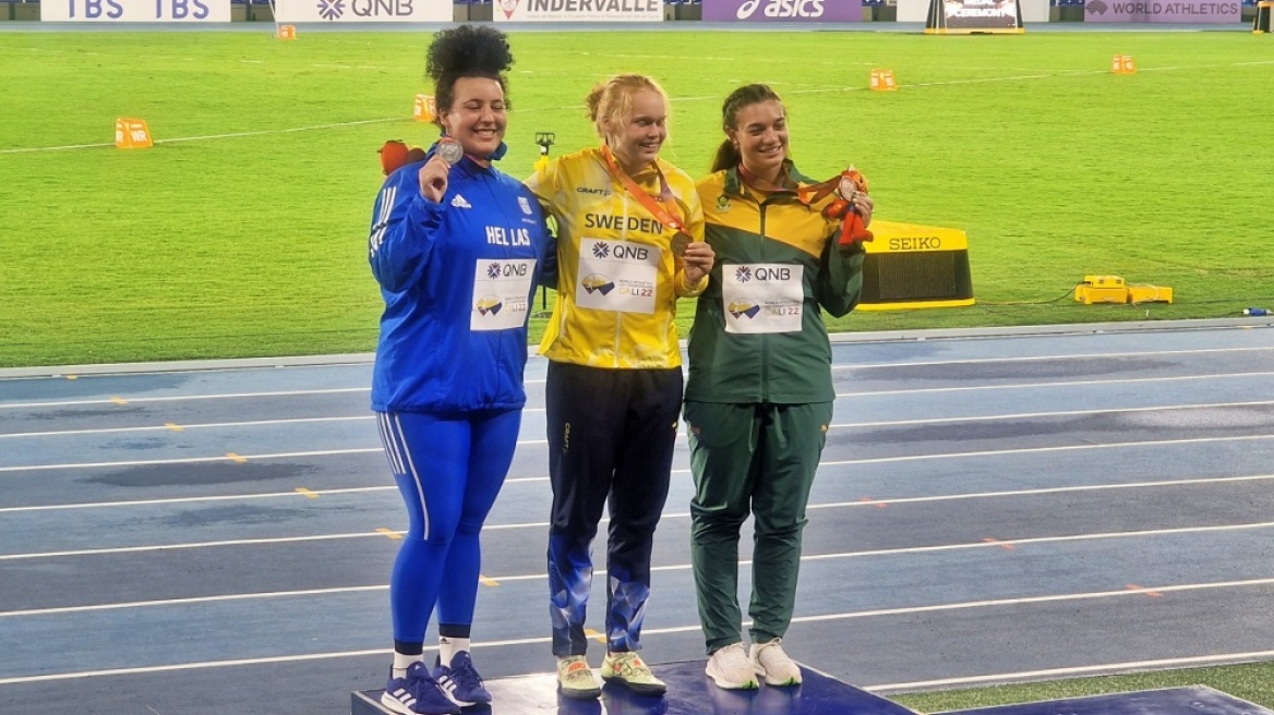 Στίβος: Ασημένιο μετάλλιο η Φιλιππίδου στο Παγκόσμιο 