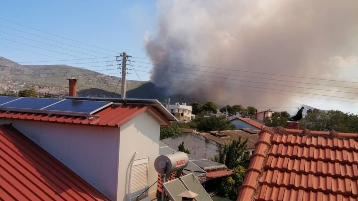 Οριοθετήθηκε η πυρκαγιά στη Νέα Πέραμο