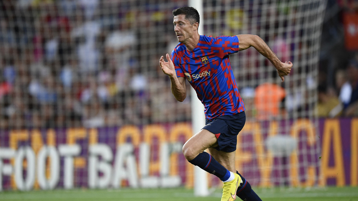  Μπαρτσελόνα: Άνοιξε λογαριασμό ο Λεβαντόφσκι 