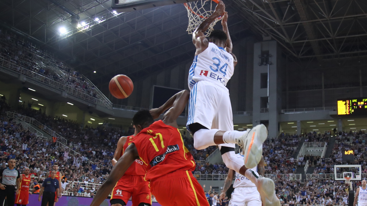 Ελλάδα - Ισπανία: Απίθανα πράγματα από τον Αντετοκούνμπο στο ΟΑΚΑ 