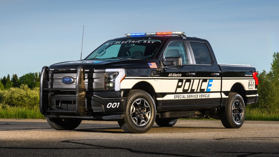 To Ford F-150 Lightning στις υπηρεσίες του νόμου