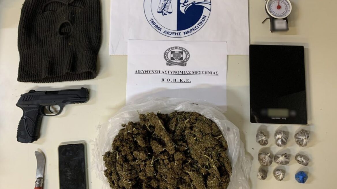 Μεσσηνία: «Ντου» με σκύλο στο σπίτι διακινητή κάνναβης