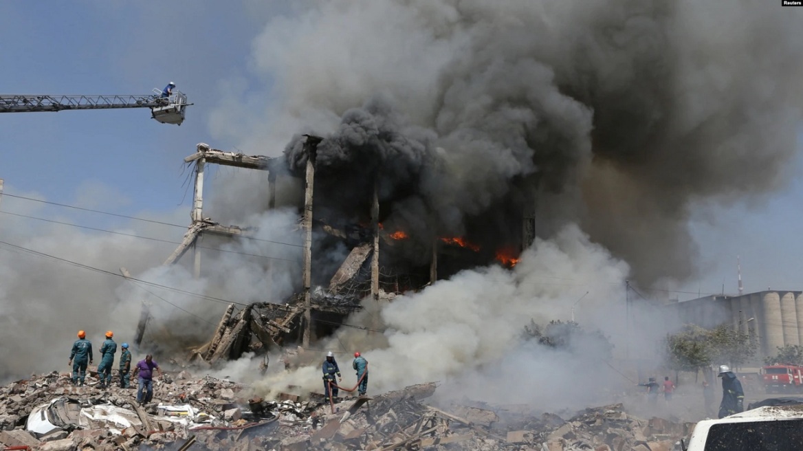 Αρμενία: Έφτασαν τους 16 οι νεκροί από την έκρηξη σε αγορά του Γερεβάν