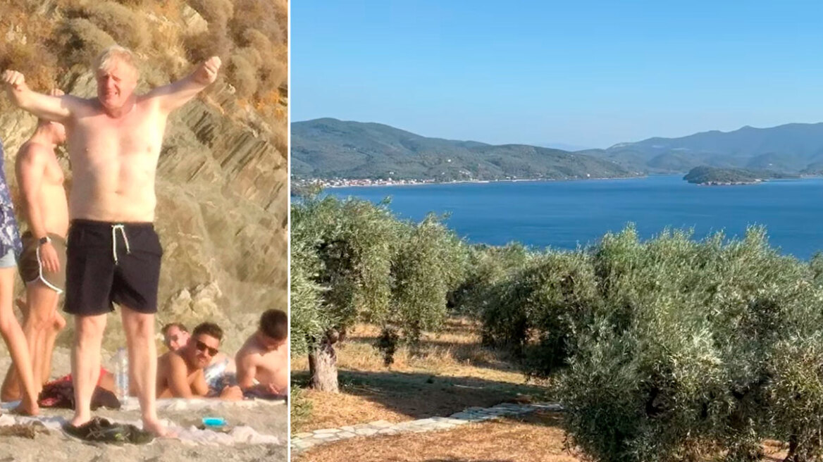 Μπόρις Τζόνσον: Οι «κρυφές» παραλίες που... ανακάλυψε στην Κάρυστο