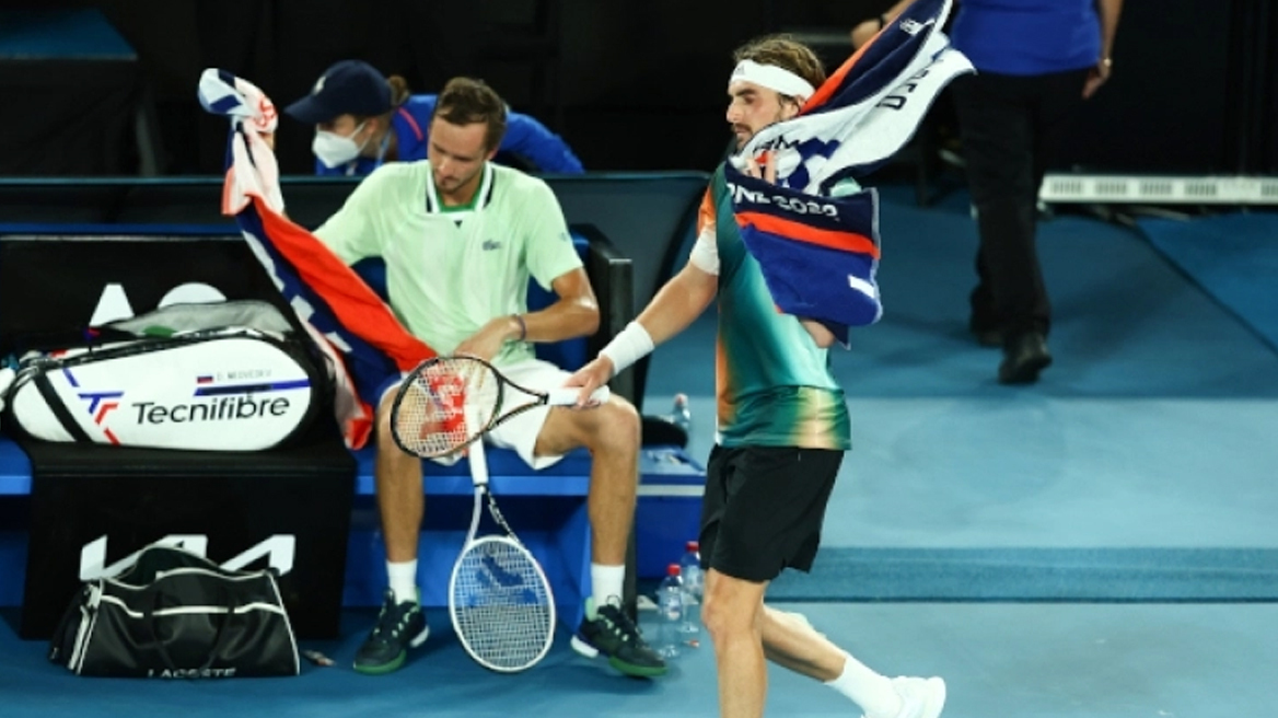 Τσιτσιπάς VS Μεντβέντεφ: Μάχη Νο10 σε blockbuster ημιτελικό